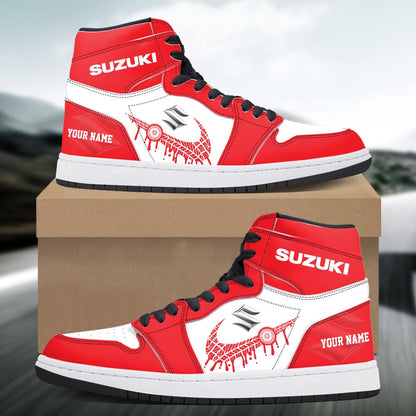 Footwearstorm Suzuki AJ1 High Sneakers Shoes For Men And Women 3009156