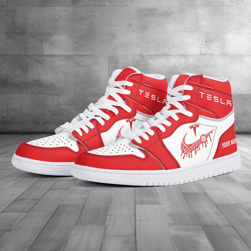 Footwearstorm Tesla AJ1 High Sneakers Shoes For Men And Women 3009158