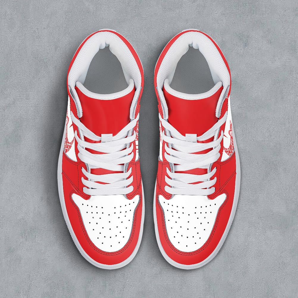 Footwearstorm Tesla AJ1 High Sneakers Shoes For Men And Women 3009158