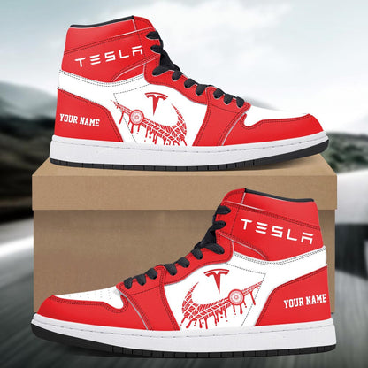 Footwearstorm Tesla AJ1 High Sneakers Shoes For Men And Women 3009158