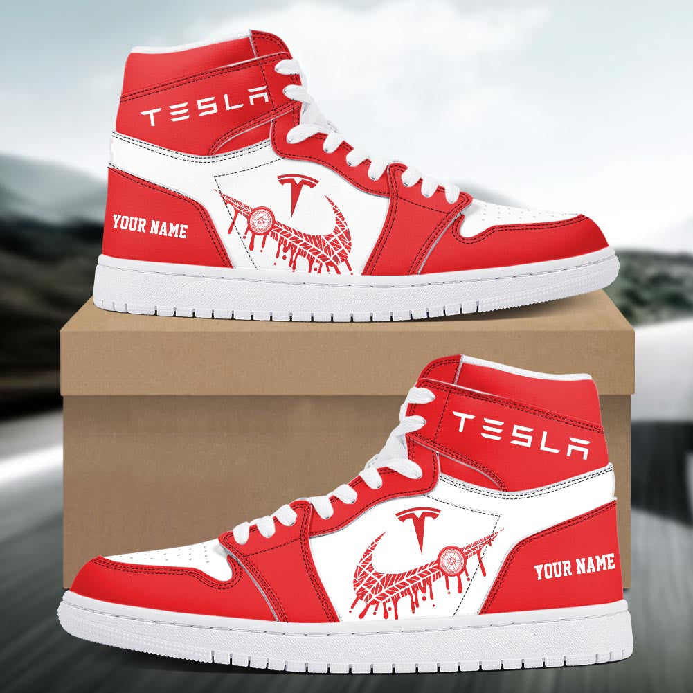 Footwearstorm Tesla AJ1 High Sneakers Shoes For Men And Women 3009158