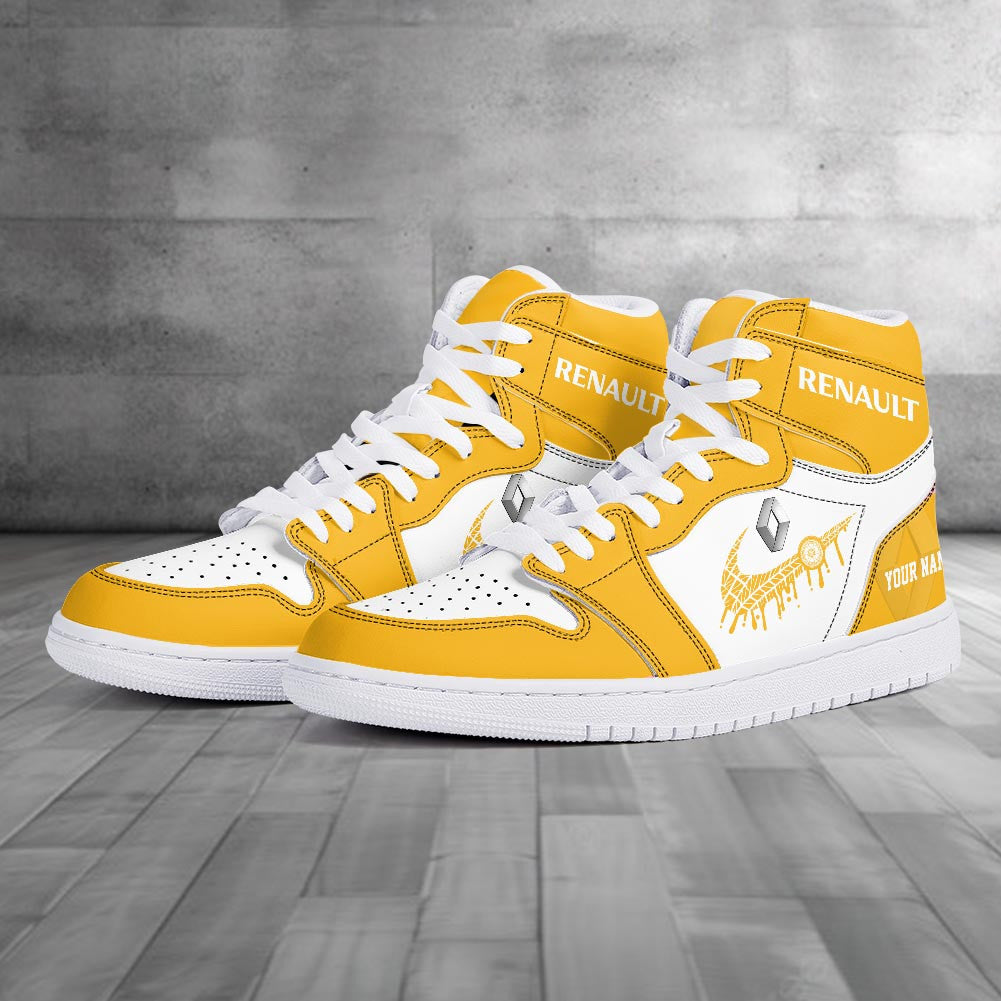 Footwearstorm Renault AJ1 High Sneakers Shoes For Men And Women 3009153