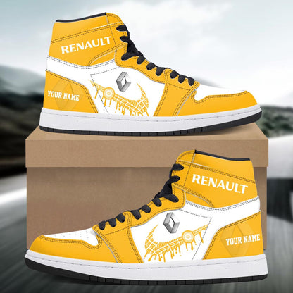 Footwearstorm Renault AJ1 High Sneakers Shoes For Men And Women 3009153