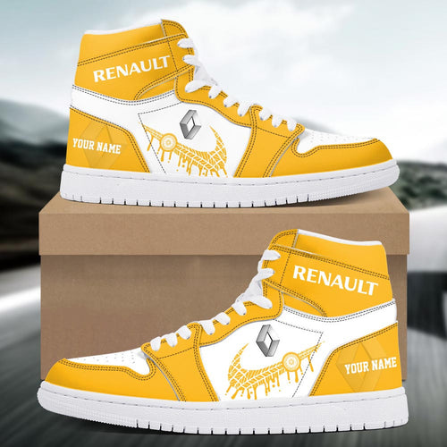Footwearstorm Renault AJ1 High Sneakers Shoes For Men And Women 3009153