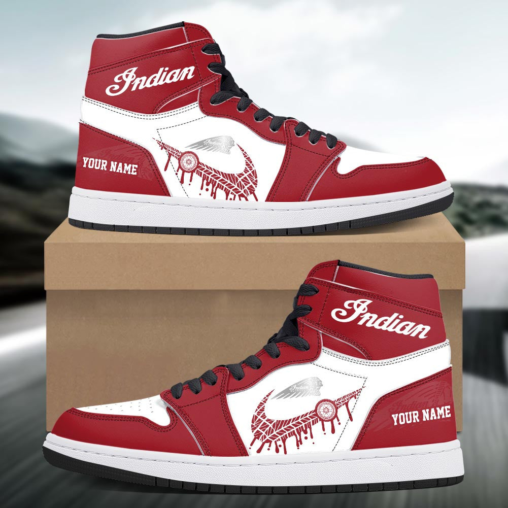 Footwearstorm Indian AJ1 High Sneakers Shoes For Men And Women 3009145