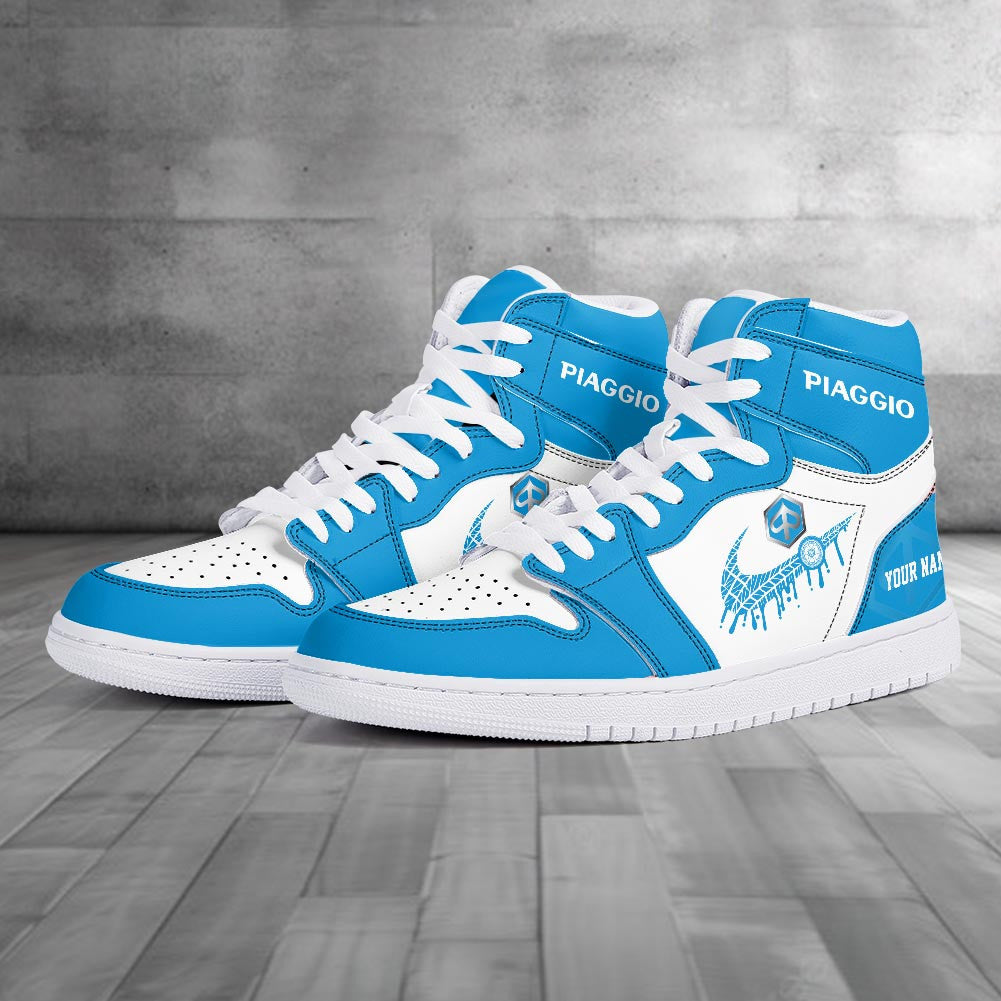 Footwearstorm Piaggio AJ1 High Sneakers Shoes For Men And Women 3009140