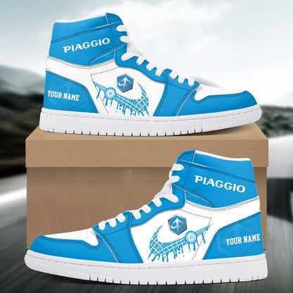 Footwearstorm Piaggio AJ1 High Sneakers Shoes For Men And Women 3009140