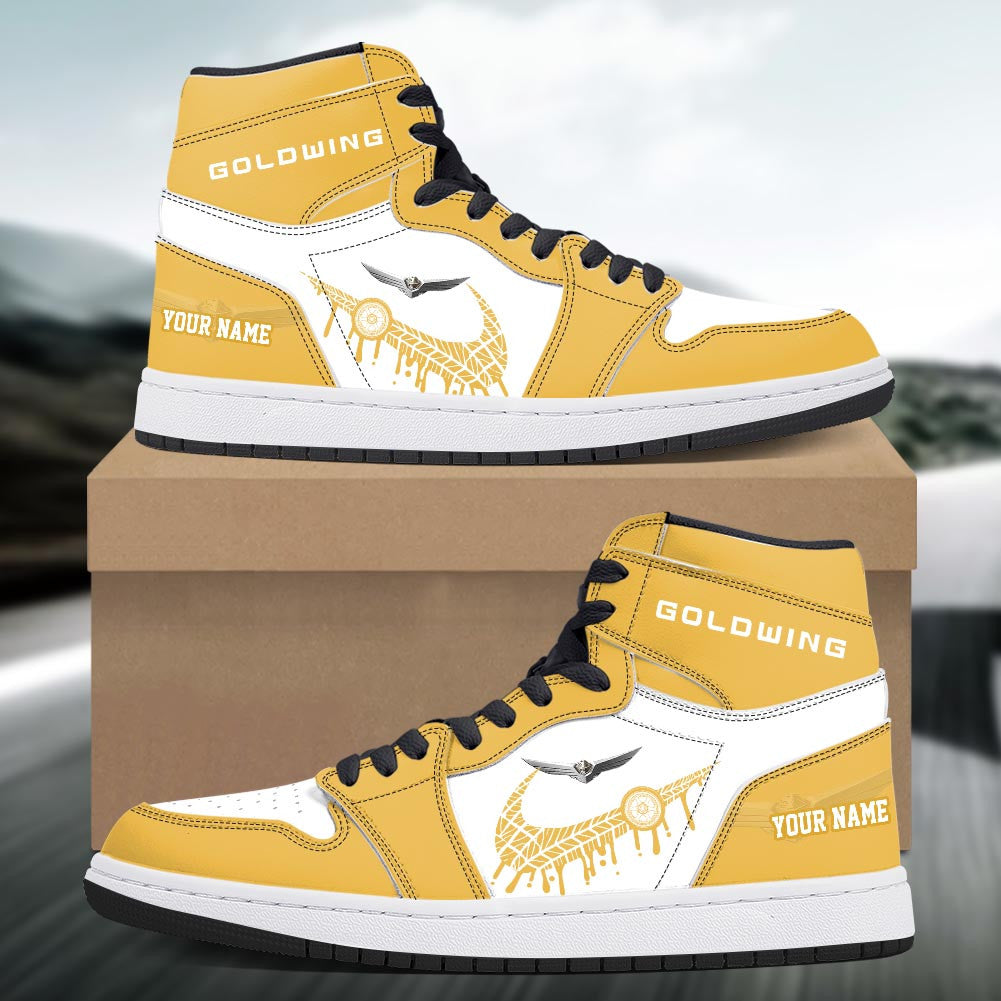 Footwearstorm Honda goldwing AJ1 High Sneakers Shoes For Men And Women 3009136
