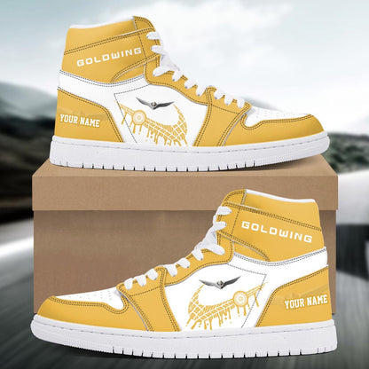 Footwearstorm Honda goldwing AJ1 High Sneakers Shoes For Men And Women 3009136