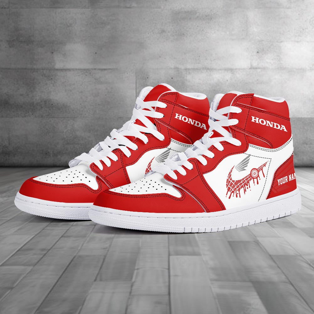 Footwearstorm Honda AJ1 High Sneakers Shoes For Men And Women 3009134