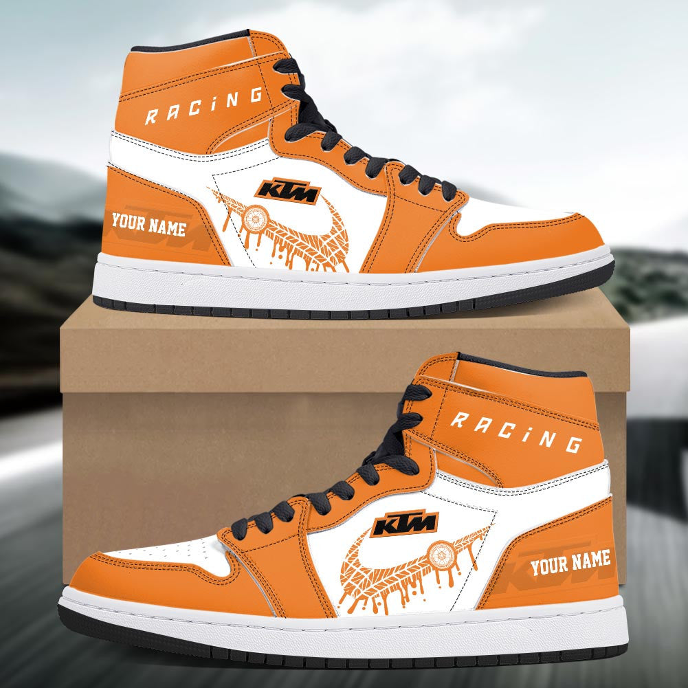 Footwearstorm KTM AJ1 High Sneakers Shoes For Men And Women 3009135