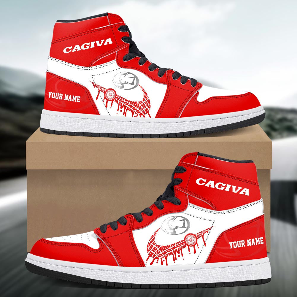 Footwearstorm Cagiva AJ1 High Sneakers Shoes For Men And Women 3009128