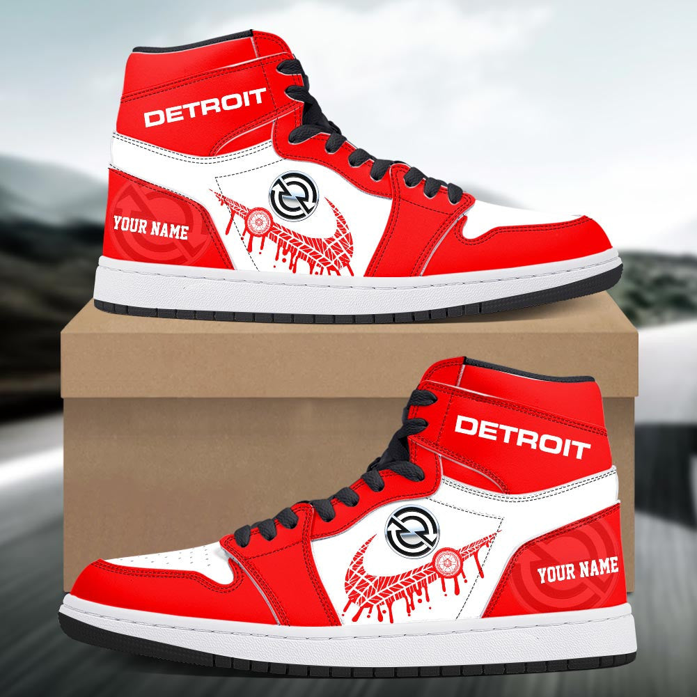 Footwearstorm Detroit Diesel AJ1 High Sneakers Shoes For Men And Women 300999