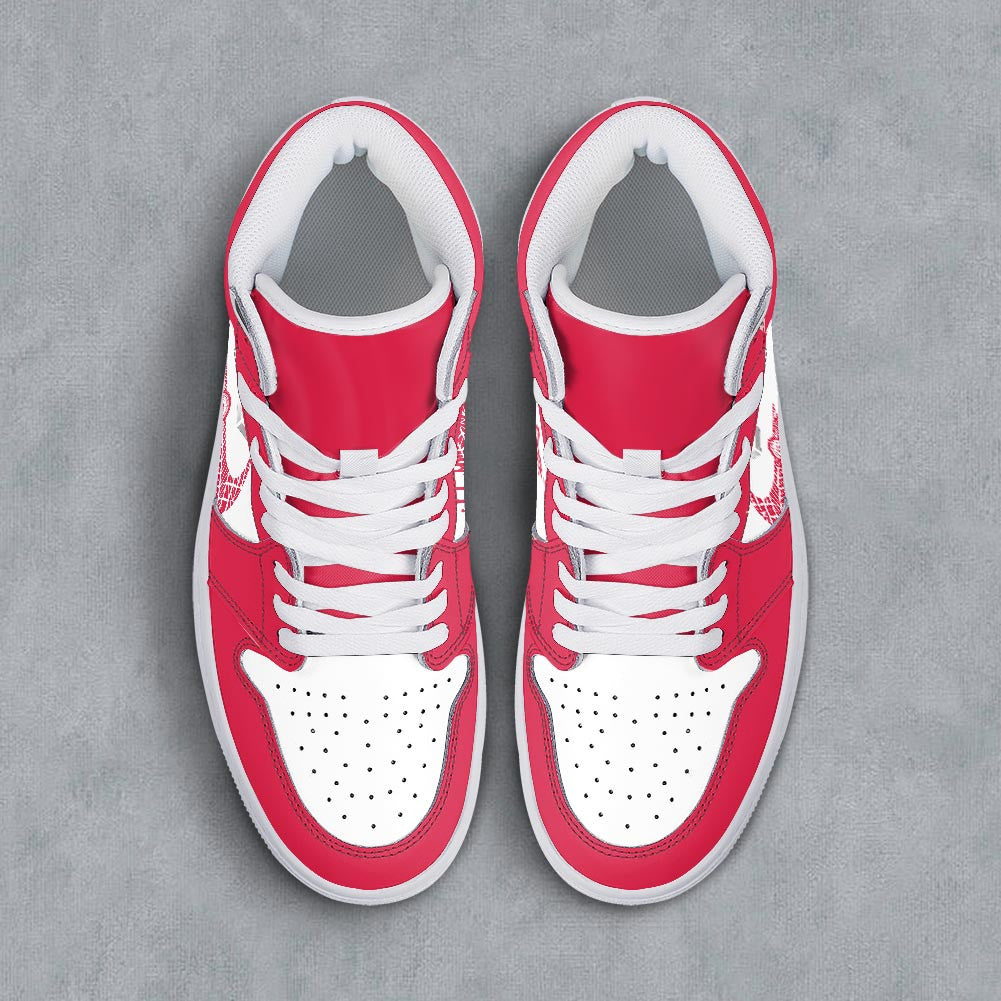 Footwearstorm Yanmar AJ1 High Sneakers Shoes For Men And Women 3009115