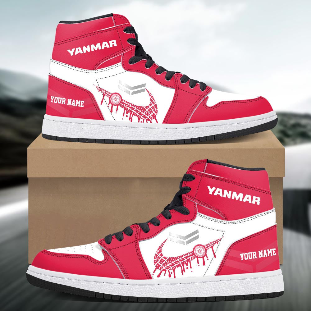 Footwearstorm Yanmar AJ1 High Sneakers Shoes For Men And Women 3009115