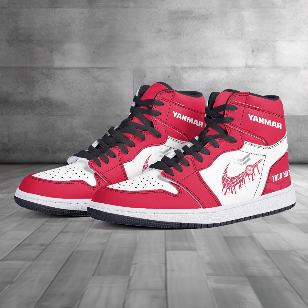 Footwearstorm Yanmar AJ1 High Sneakers Shoes For Men And Women 3009115