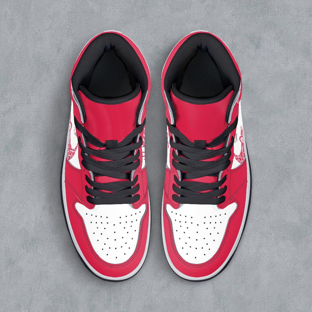 Footwearstorm Yanmar AJ1 High Sneakers Shoes For Men And Women 3009115