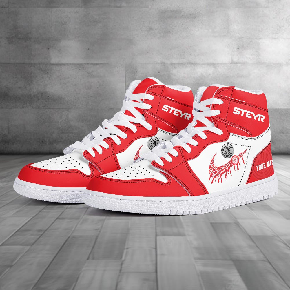 Footwearstorm Steyr AJ1 High Sneakers Shoes For Men And Women 3009107