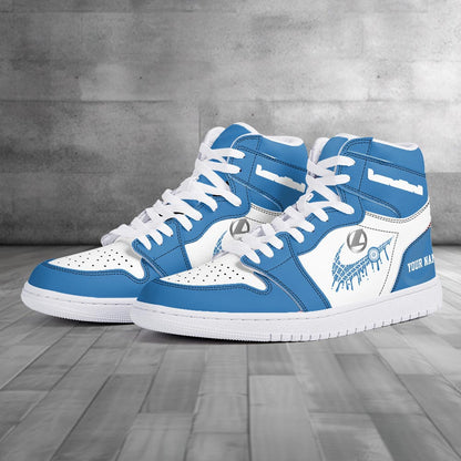 Footwearstorm Landini AJ1 High Sneakers Shoes For Men And Women 300991