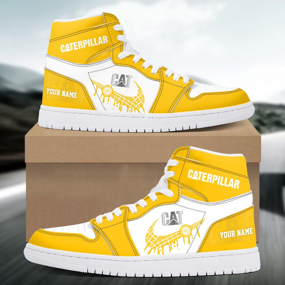 Footwearstorm Caterpillar AJ1 High Sneakers Shoes For Men And Women 300981