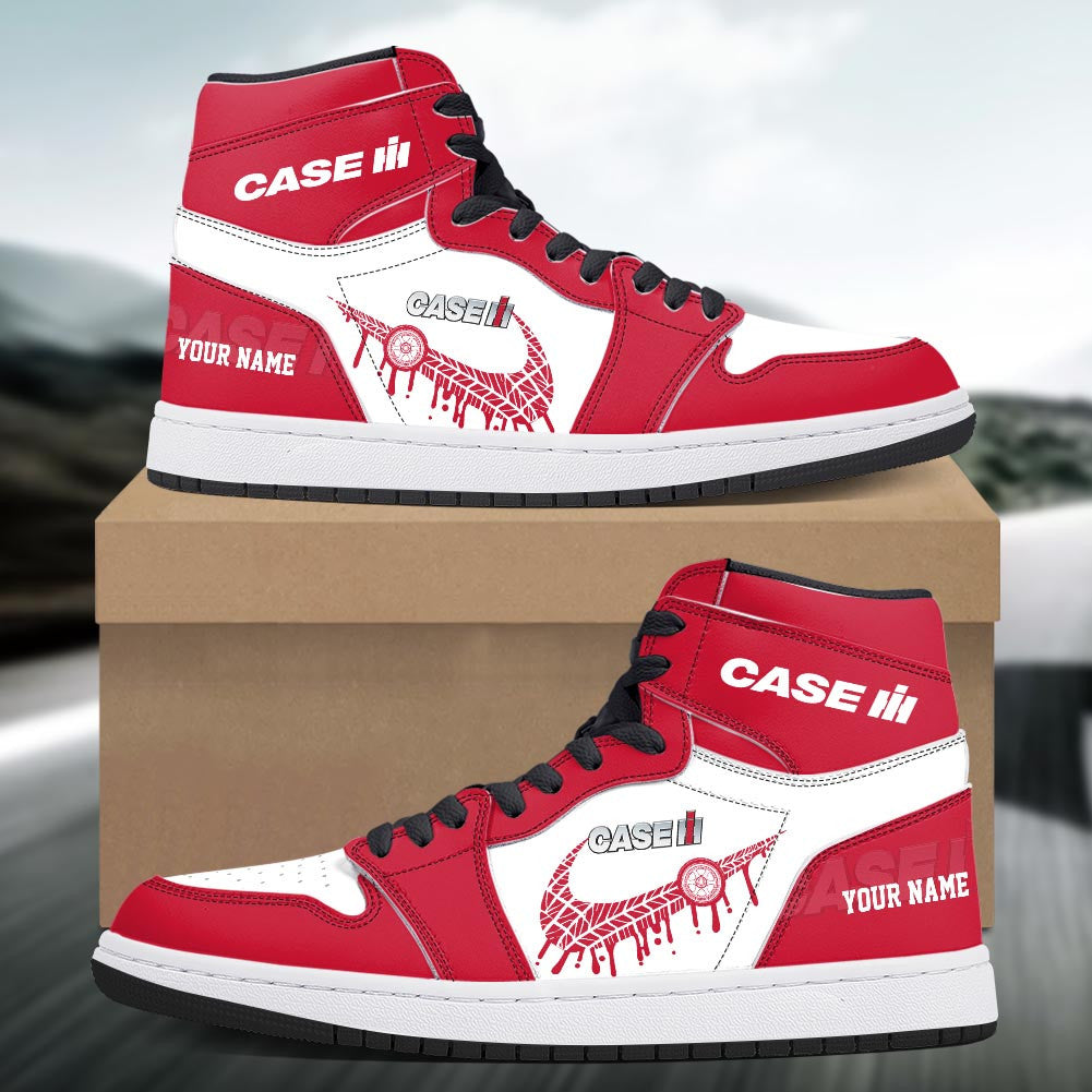 Footwearstorm Case IH AJ1 High Sneakers Shoes For Men And Women 300970