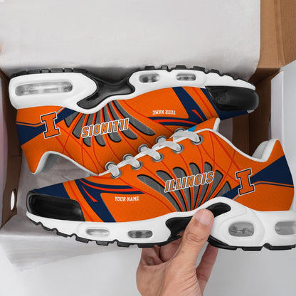 Footwearstorm Illinois Fighting Illini TN Shoes Sneakers For Men And Women 230938