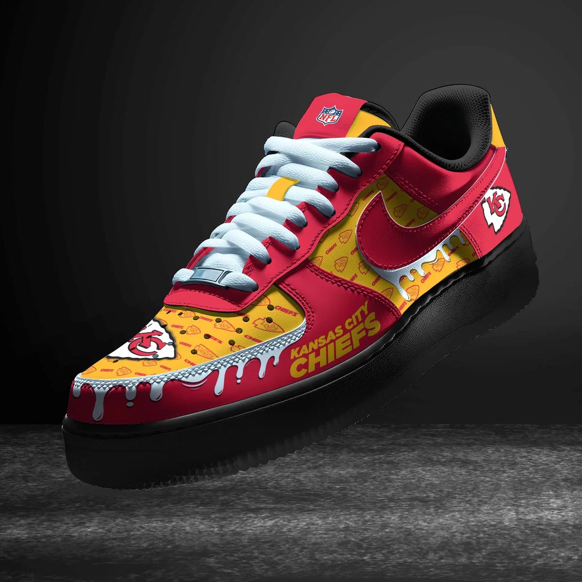 Footwearstorm Kansas City Chiefs Air Low-Top Sneakers Shoes For Men And Women 1205151