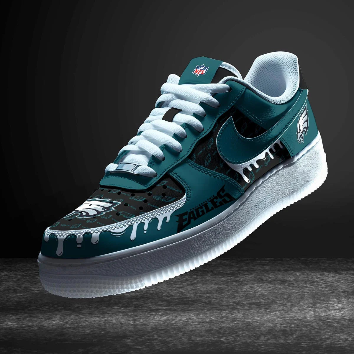 Footwearstorm Philadelphia Eagles Air Low-Top Sneakers Shoes For Men And Women 1205157