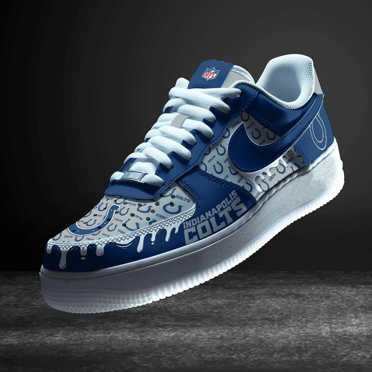 Footwearstorm Indianapolis Colts Air Low-Top Sneakers Shoes For Men And Women 1205148