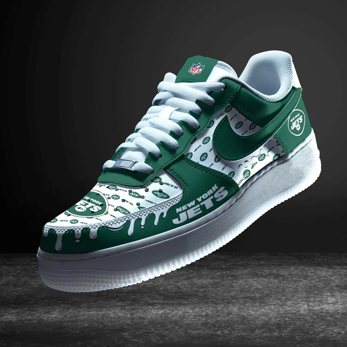 Footwearstorm New York Jets Air Low-Top Sneakers Shoes For Men And Women 1205145