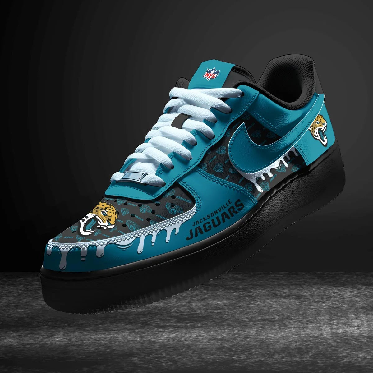 Footwearstorm Jacksonville Jaguars Air Low-Top Sneakers Shoes For Men And Women 1205158