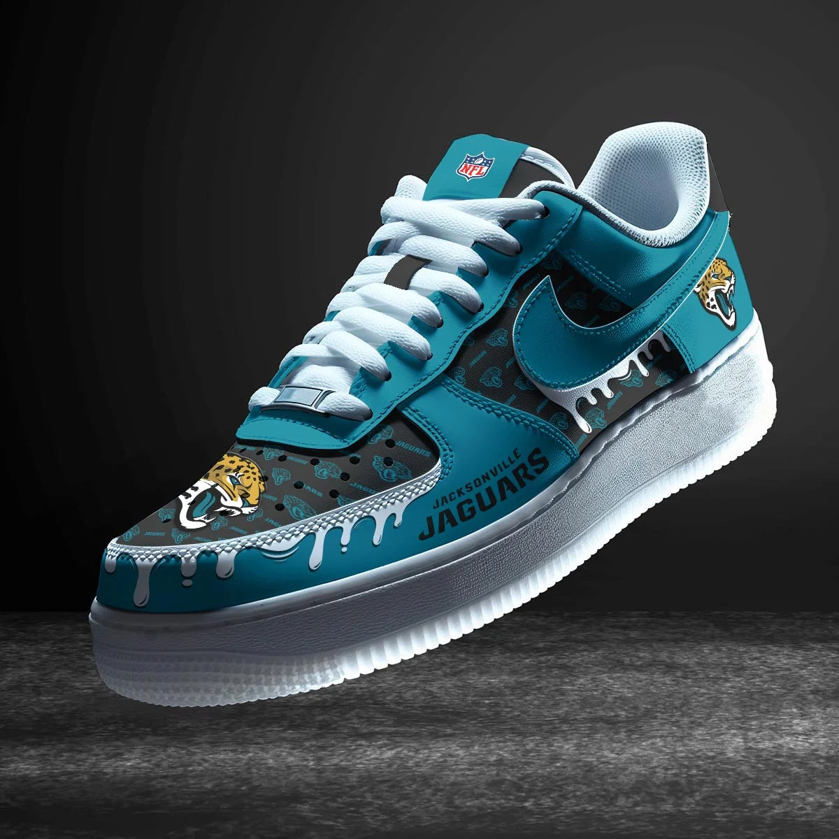 Footwearstorm Jacksonville Jaguars Air Low-Top Sneakers Shoes For Men And Women 1205158