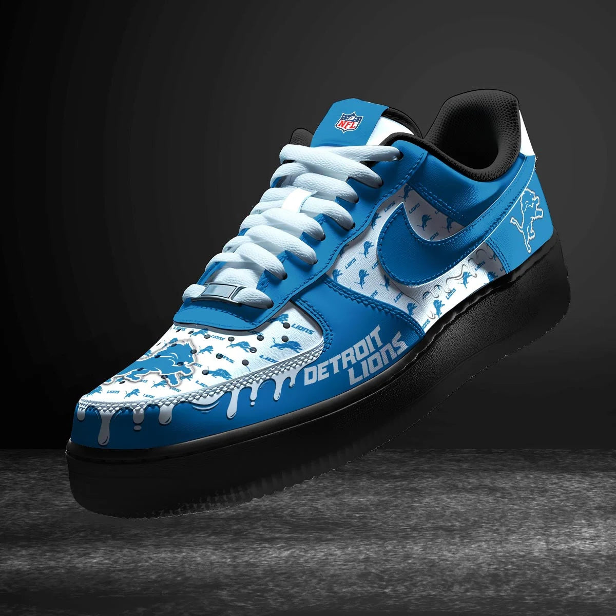 Footwearstorm Detroit Lions Air Low-Top Sneakers Shoes For Men And Women 1205146