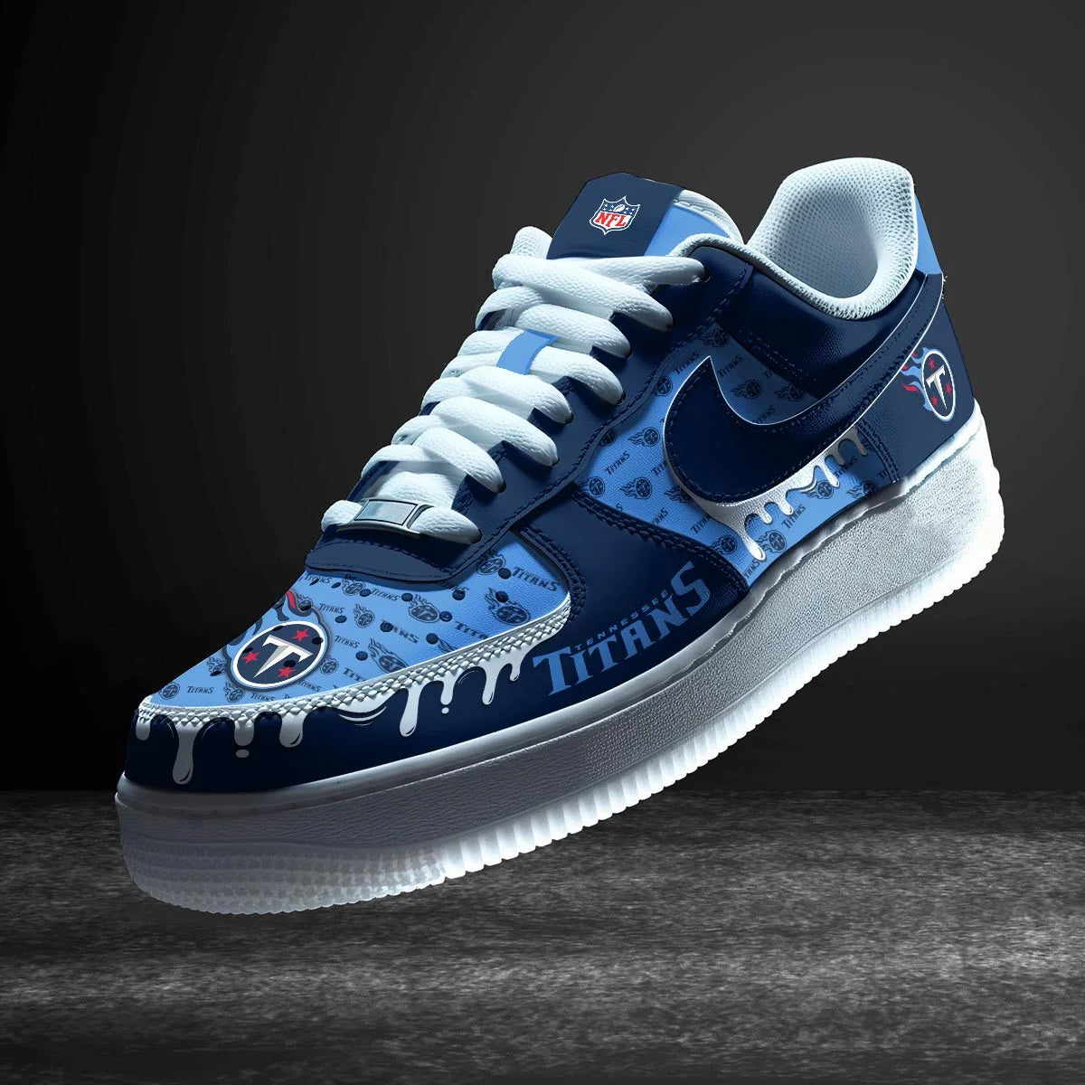 Footwearstorm Tennessee Titans Air Low-Top Sneakers Shoes For Men And Women 1205160