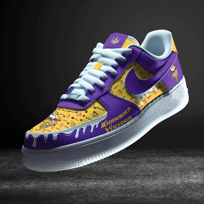 Footwearstorm Minnesota Vikings Air Low-Top Sneakers Shoes For Men And Women 1205161