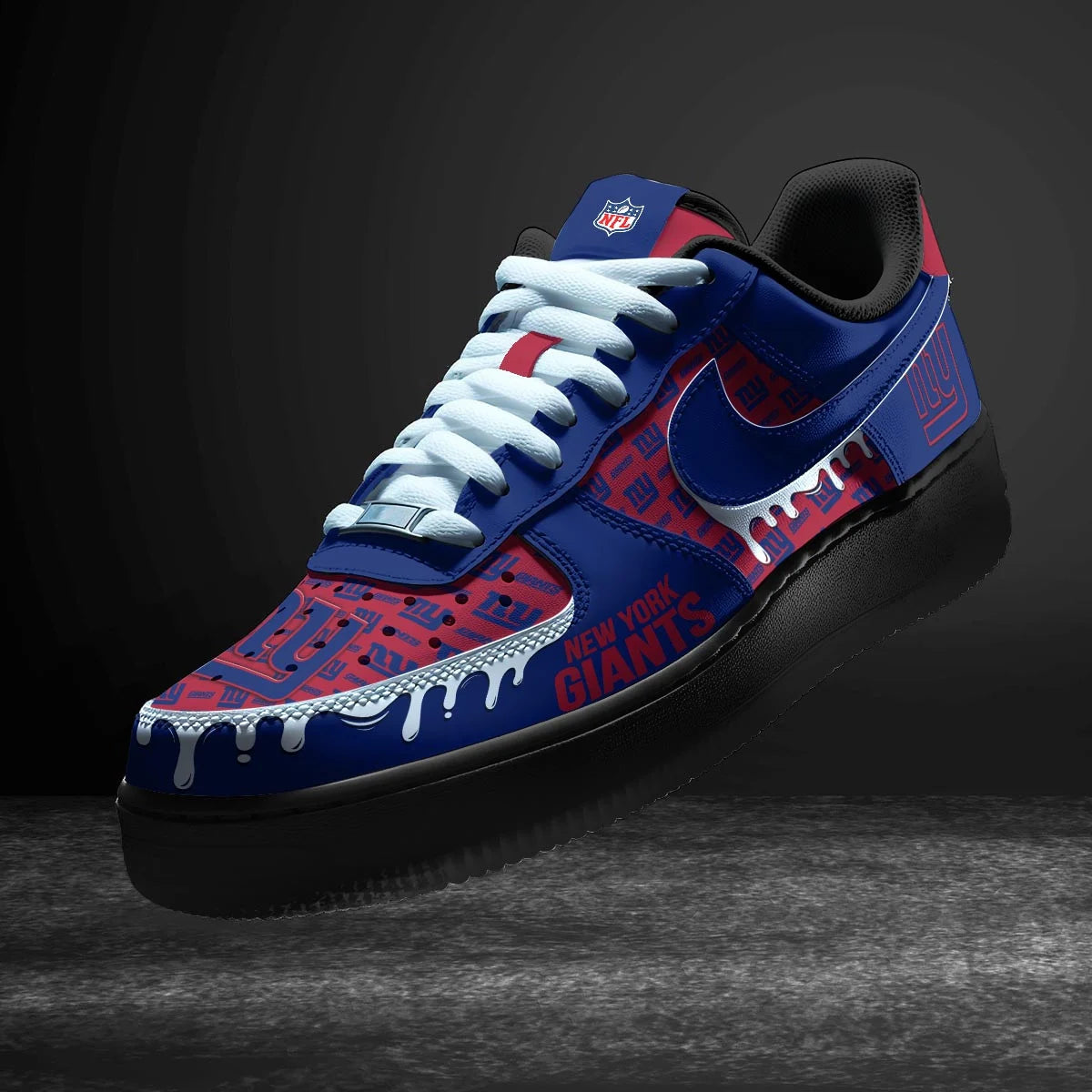 Footwearstorm New York Giants Air Low-Top Sneakers Shoes For Men And Women 1205167