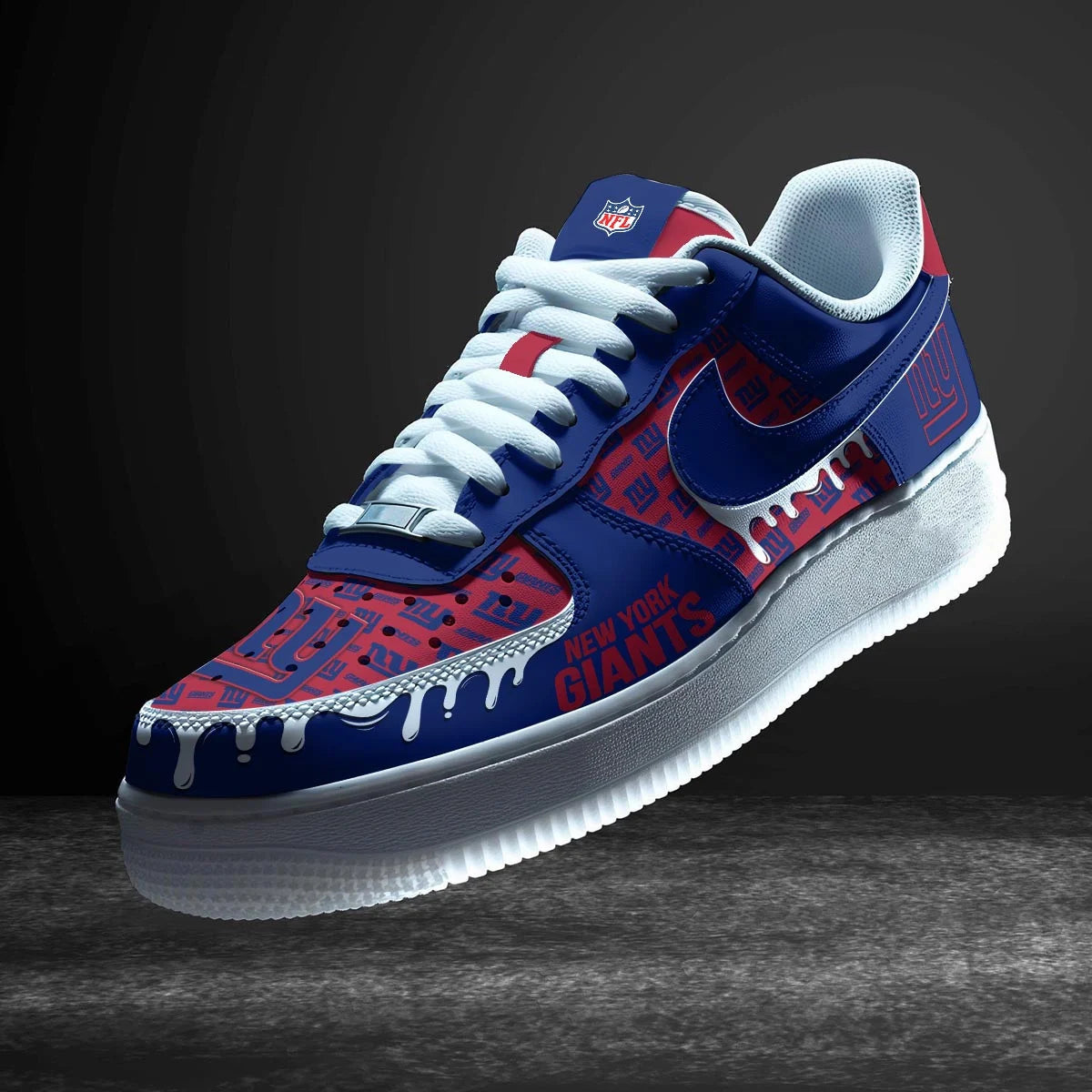 Footwearstorm New York Giants Air Low-Top Sneakers Shoes For Men And Women 1205167