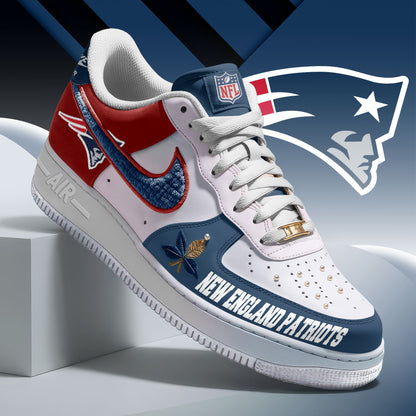 Footwearstorm New England Patriots Low-Top Sneakers Shoes For Men And Women 2808353