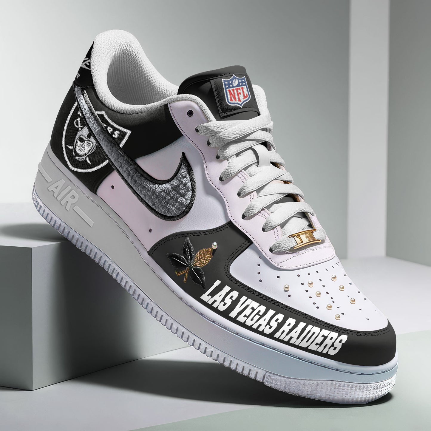 Footwearstorm Las Vegas Raiders Low-Top Sneakers Shoes For Men And Women 2808343