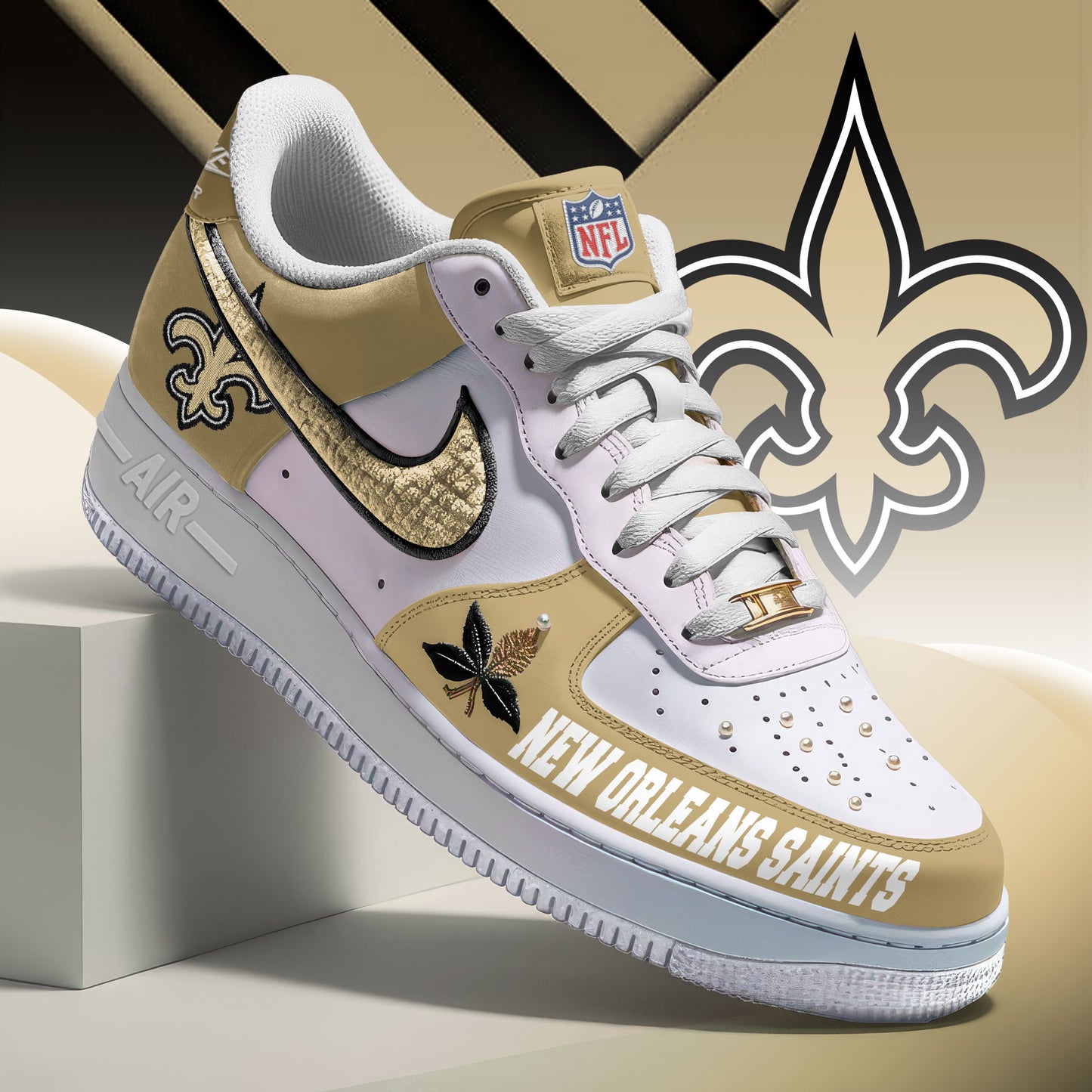Footwearstorm New Orleans Saints Low-Top Sneakers Shoes For Men And Women 2808357