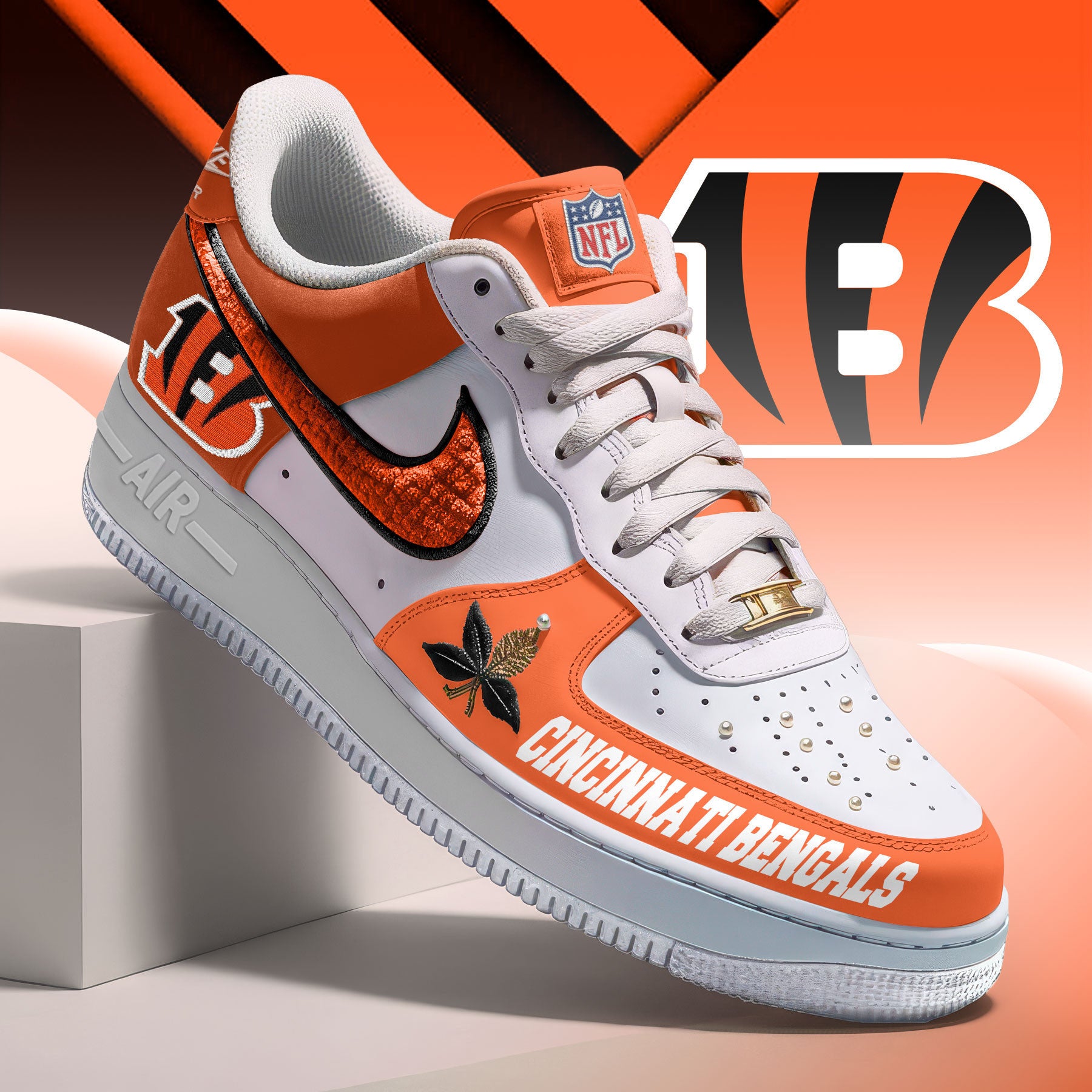 Footwearstorm Cincinnati Bengals Low-Top Sneakers Shoes For Men And Women 2808337