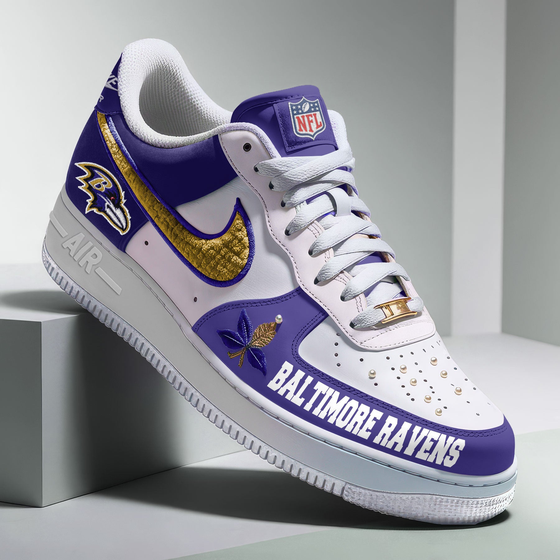 Footwearstorm Baltimore Ravens Low-Top Sneakers Shoes For Men And Women 2808317
