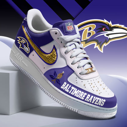 Footwearstorm Baltimore Ravens Low-Top Sneakers Shoes For Men And Women 2808317