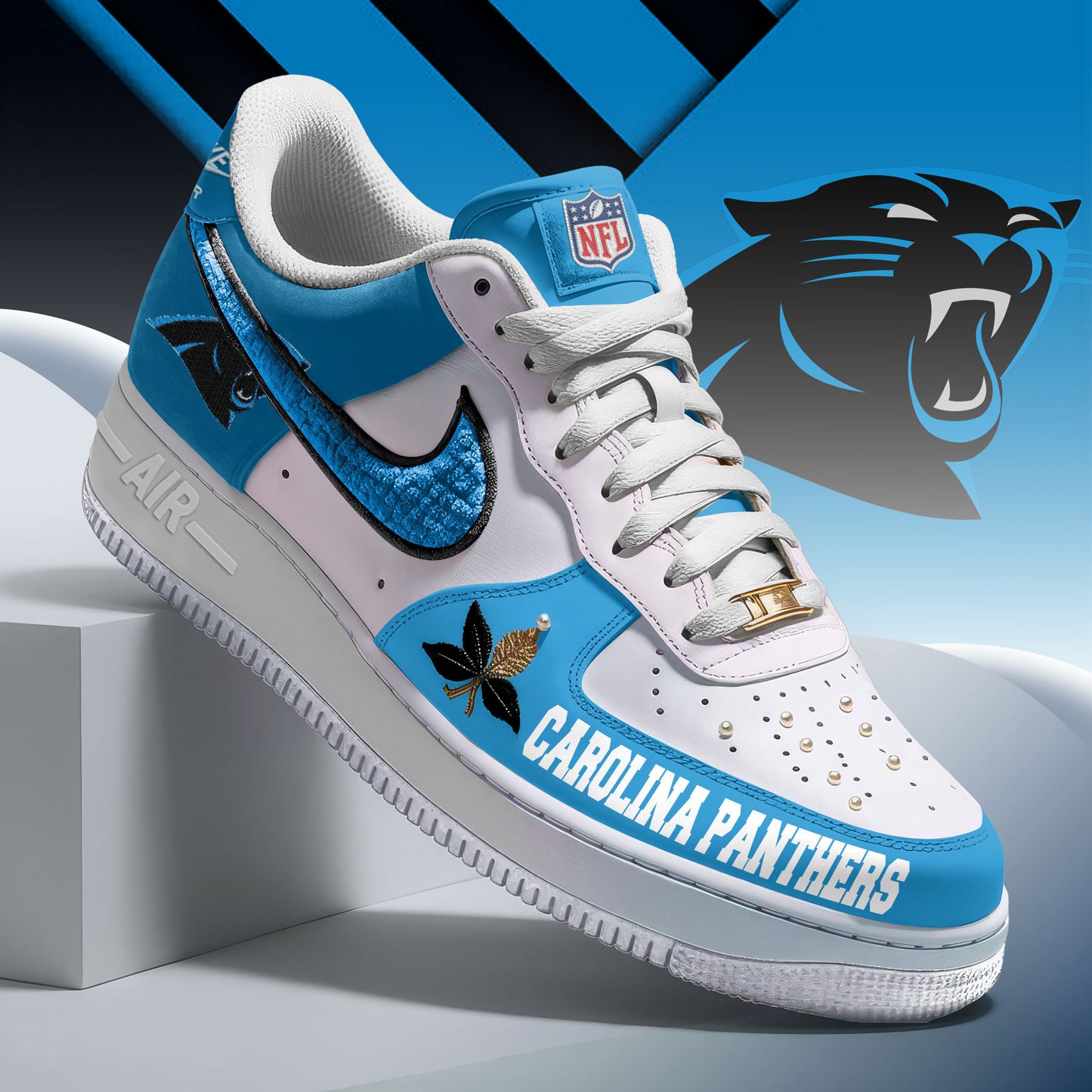 Footwearstorm Carolina Panthers Low-Top Sneakers Shoes For Men And Women 2808314