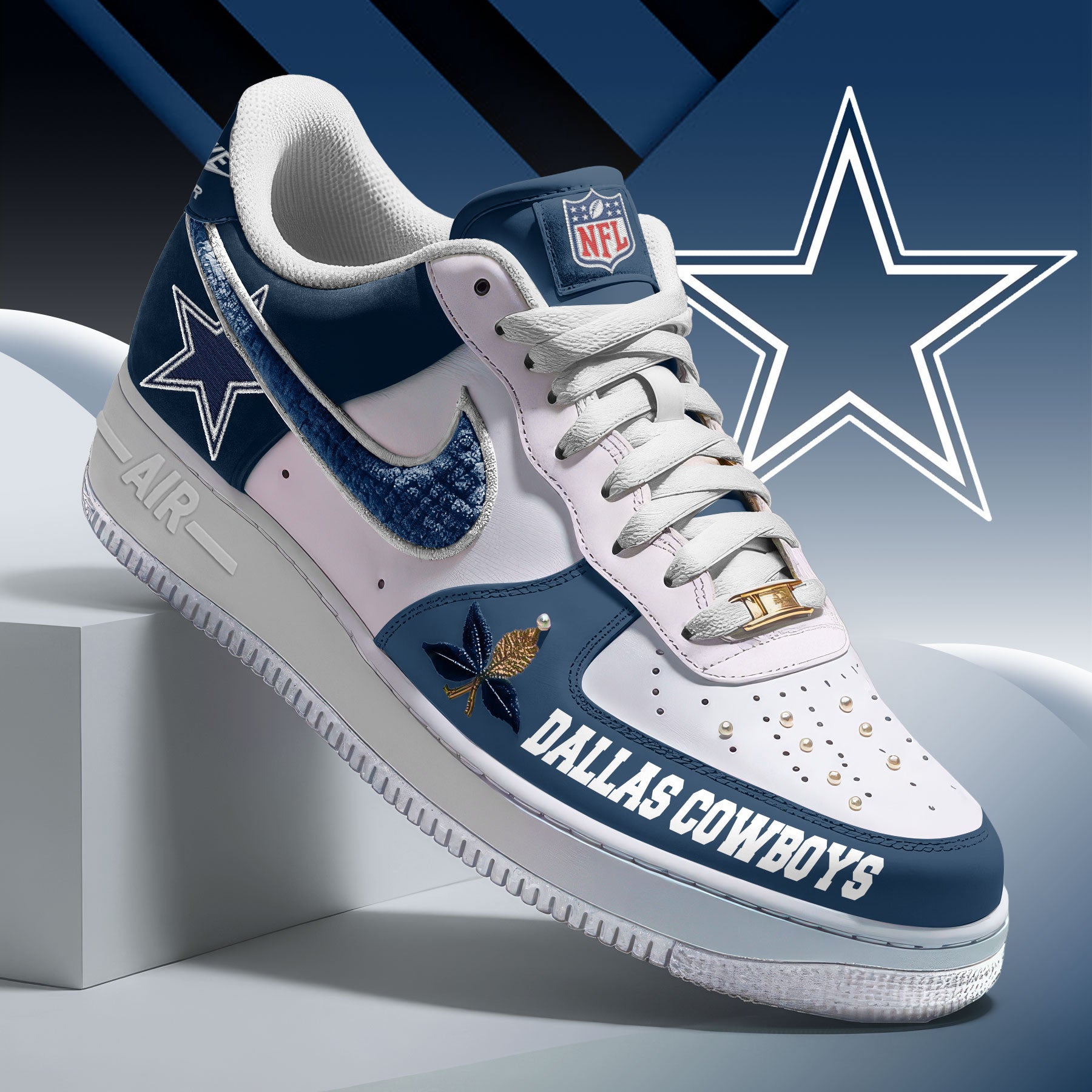 Footwearstorm Dallas Cowboys Low-Top Sneakers Shoes For Men And Women 2808318