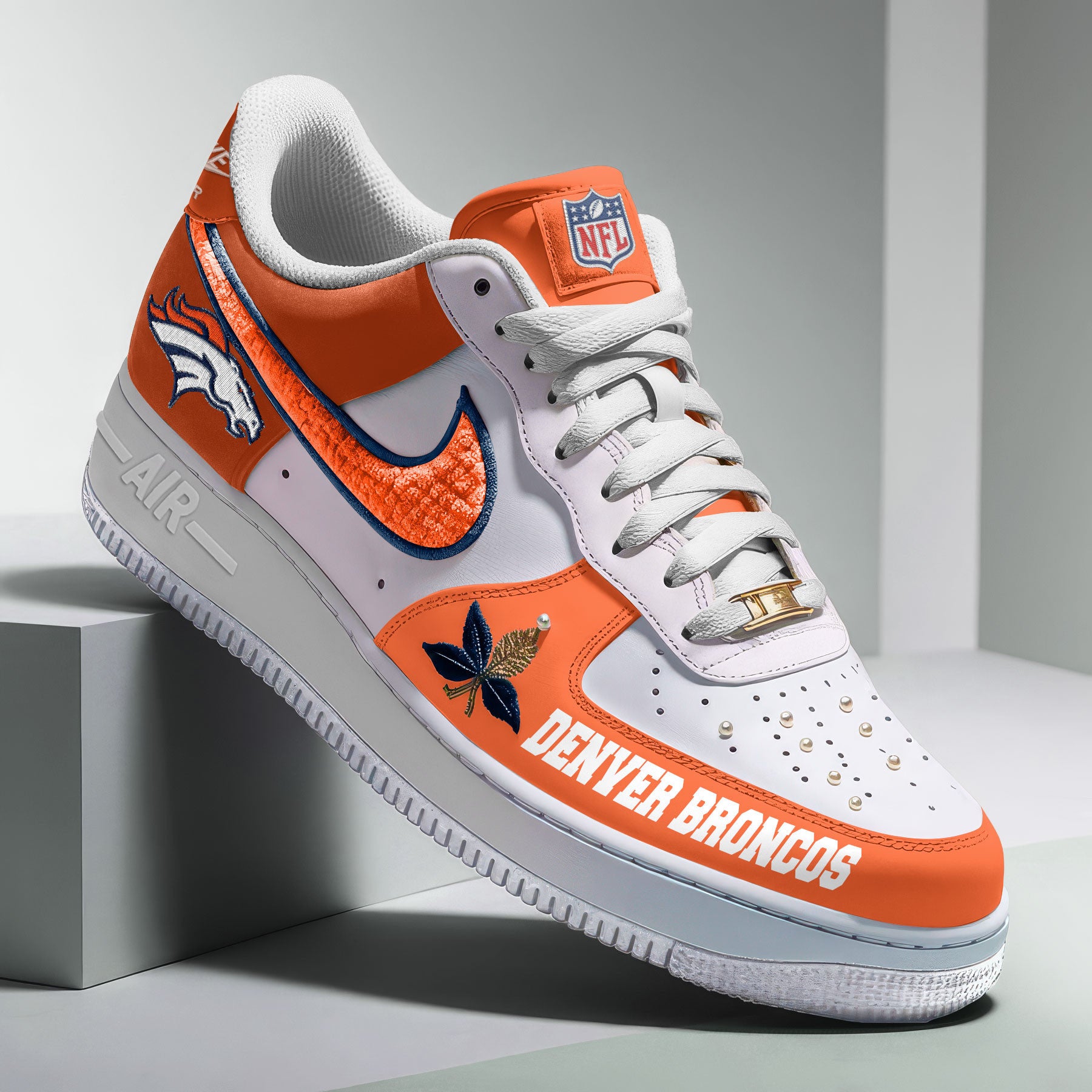 Footwearstorm Denver Broncos Low-Top Sneakers Shoes For Men And Women 2808326