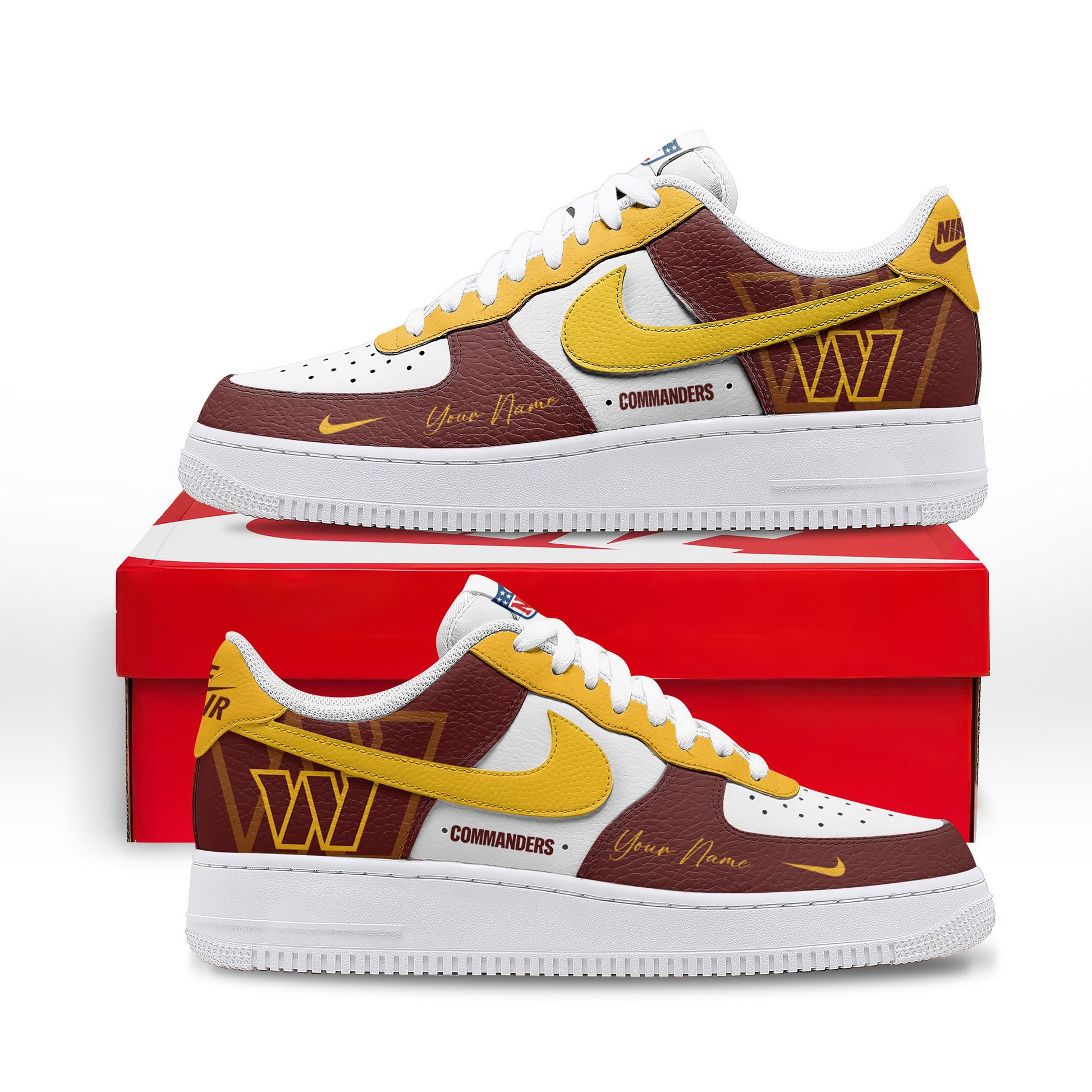 Footwearstorm Washington Commanders Low-Top Sneakers Shoes For Men And Women 2808273