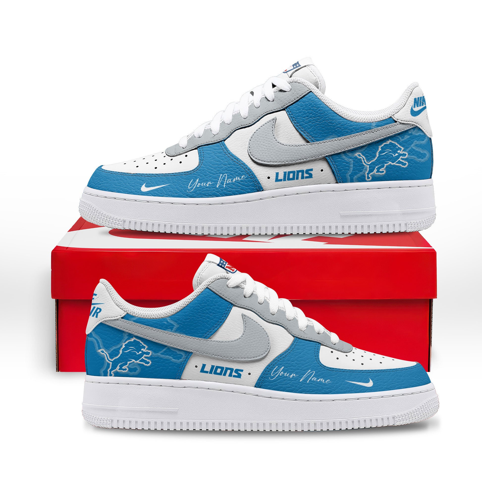 Footwearstorm Detroit Lions Low-Top Sneakers Shoes For Men And Women 2808291
