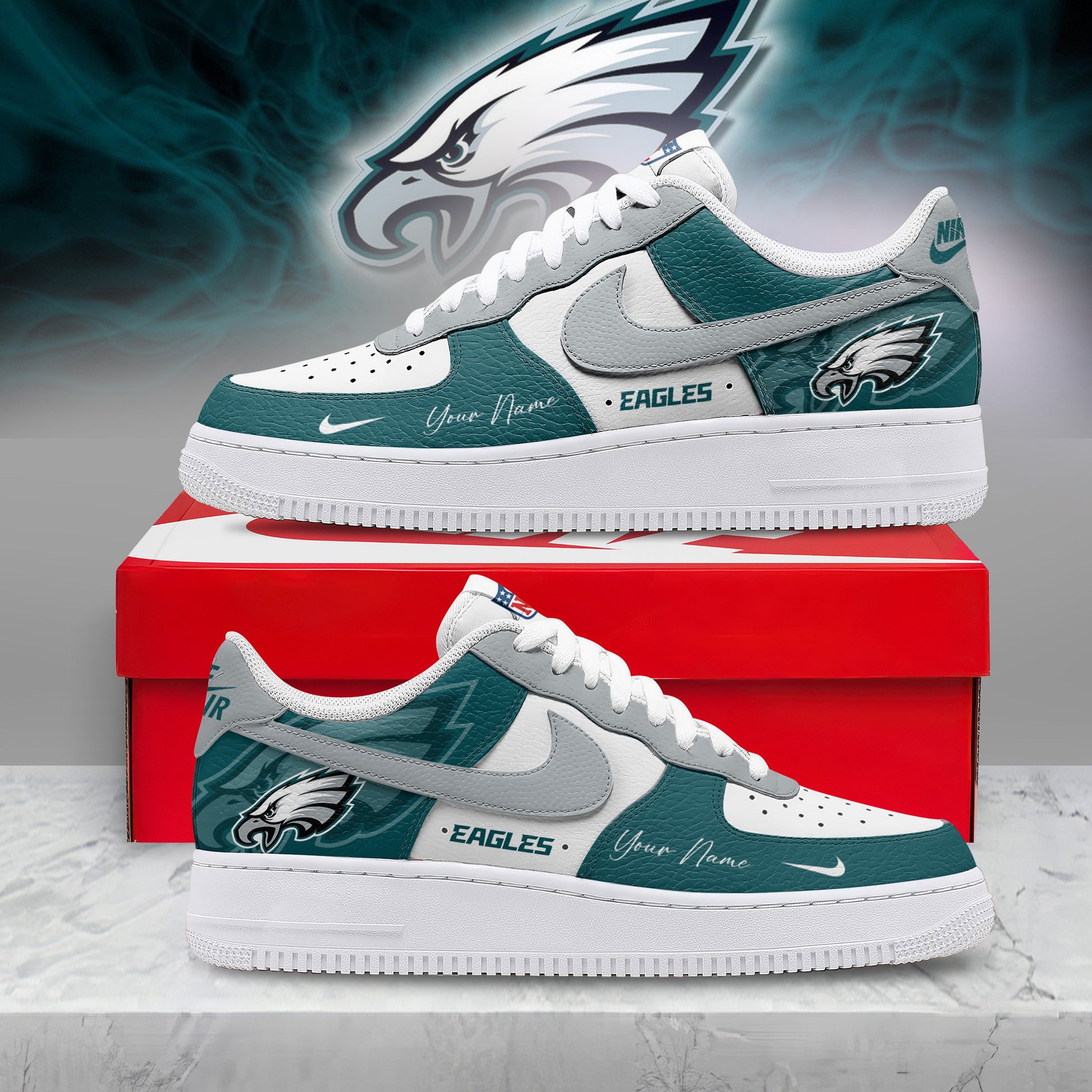 Footwearstorm Philadelphia Eagles Low-Top Sneakers Shoes For Men And Women 2808272