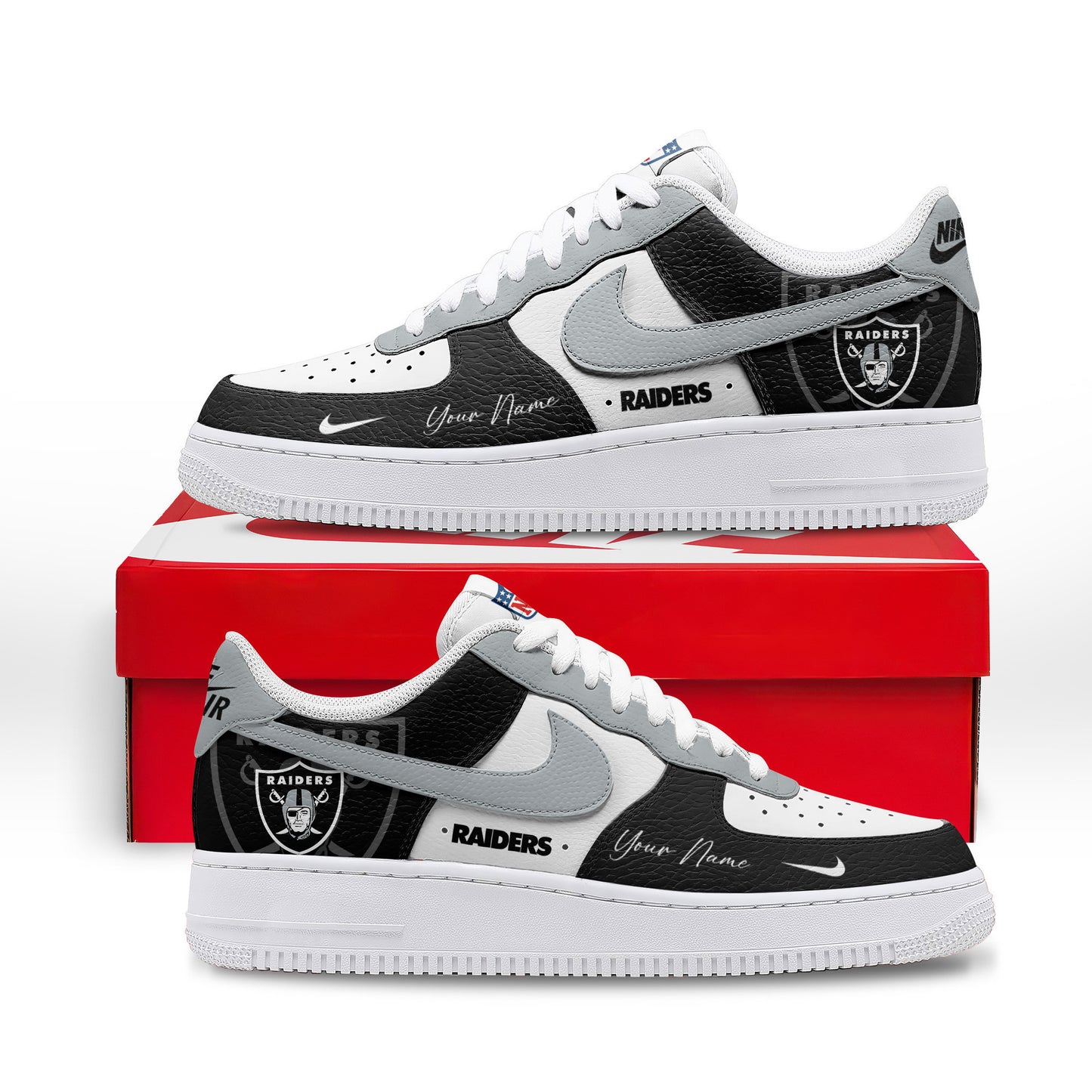 Footwearstorm Las Vegas Raiders Low-Top Sneakers Shoes For Men And Women 2808308